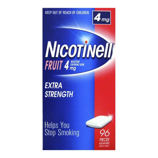 Nicotinell 4mg Fruit Gum 96 pack