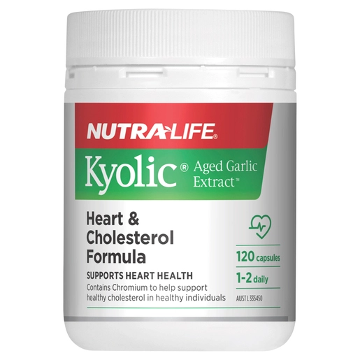 Nutra-Life Kyolic® Heart & Cholesterol Formula 120 capsules