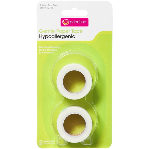 Priceline Gentle Paper Tape Hypoallergenic 2 pack