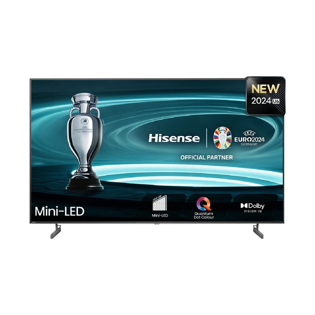 Hisense 75" U6NAU Mini-LED 4K QLED Smart TV 24