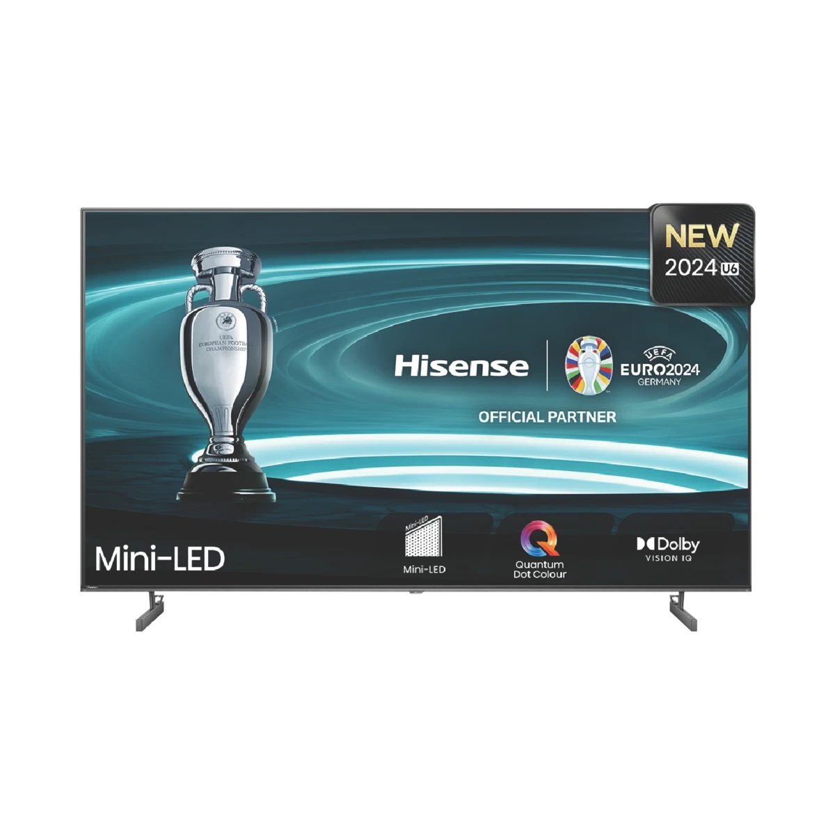 Hisense 85" U6NAU 4K Mini-LED QLED Smart TV 24