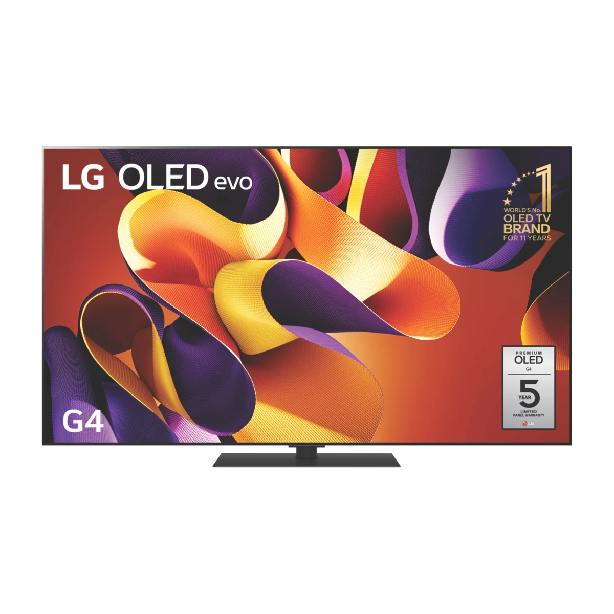 LG 65" OLED 4K EVO G4 Smart TV 24