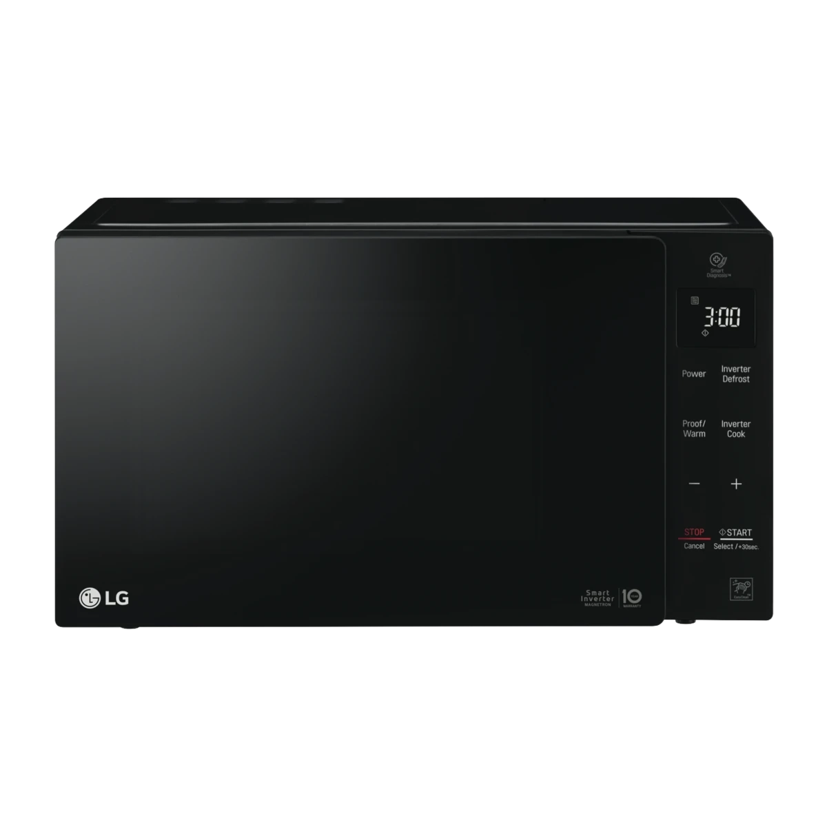 LG 42L 1200W NeoChef Smart Inverter Glass Black Microwave