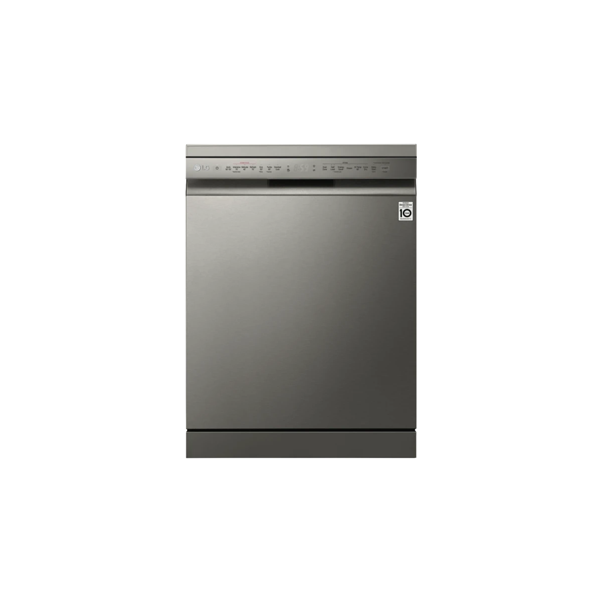 LG Platinum Steel True Steam Dishwasher