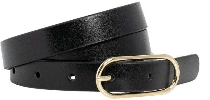 Basque Willow Belt - Black/Gold