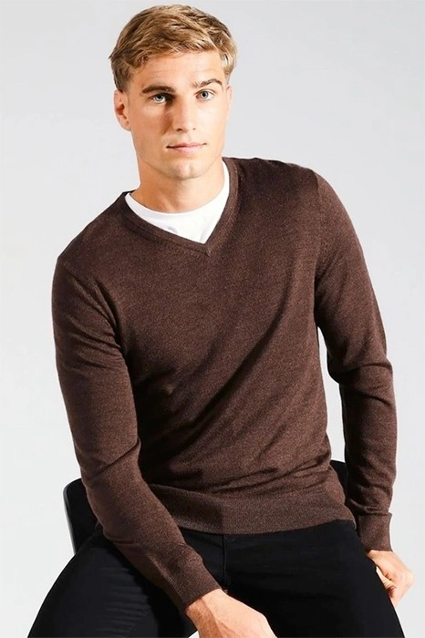 Blaq Merino Knit - Brown