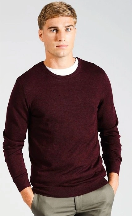 Blaq Merino Knit - Red