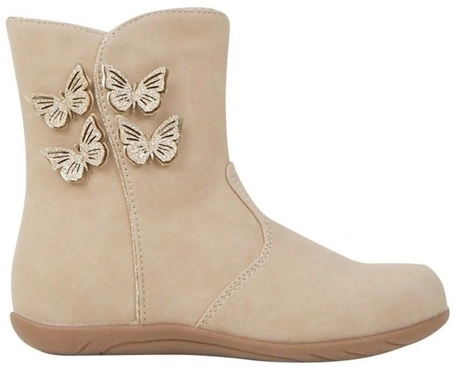 Candy Eden Butterfly Boots in Sand