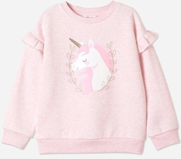 Milkshake Essential Sweat Top - Pink