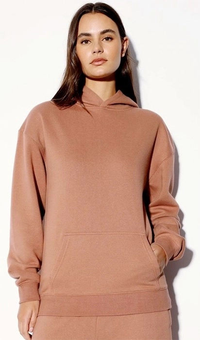 Miss Shop Oversized Hoodie - Hazelnut