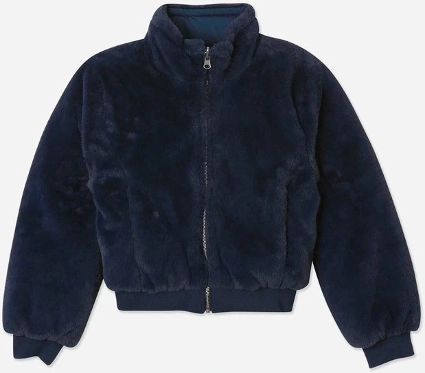 Tilii Reversible Faux Fur Bomber Jacket