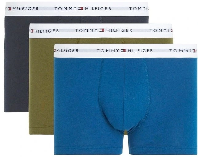 Tommy Hilfiger 3pk Signature Organic Cotton Essential Trunks