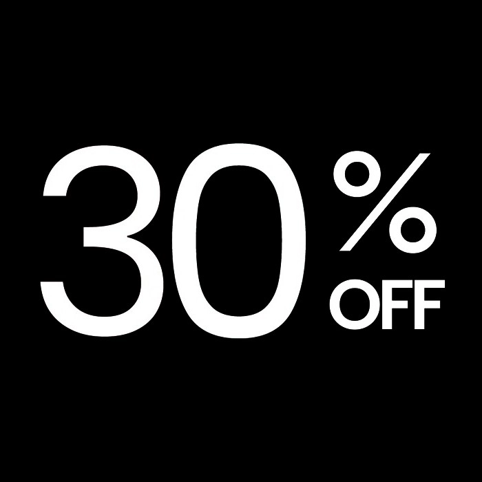 30% off Selected Travel