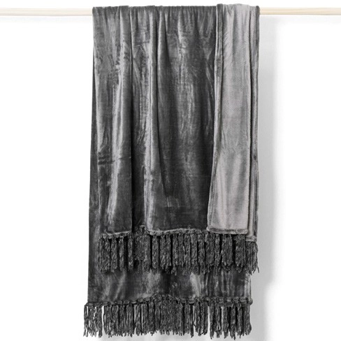 Heritage Chenille Fringe Blanket