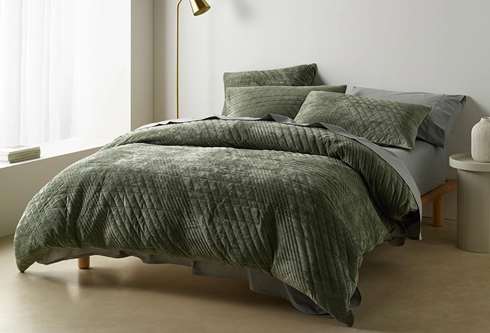 Vue Ashley Corduroy Quilt Cover Set#