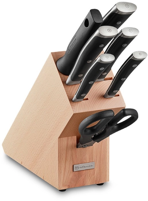 Wusthof 8pc Classic Ikon Knife Block Set