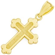 9ct Gold Children's Cross Pendant