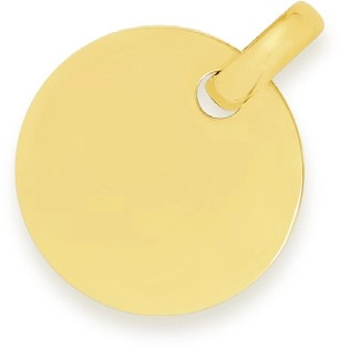 9ct Gold Disc Pendant