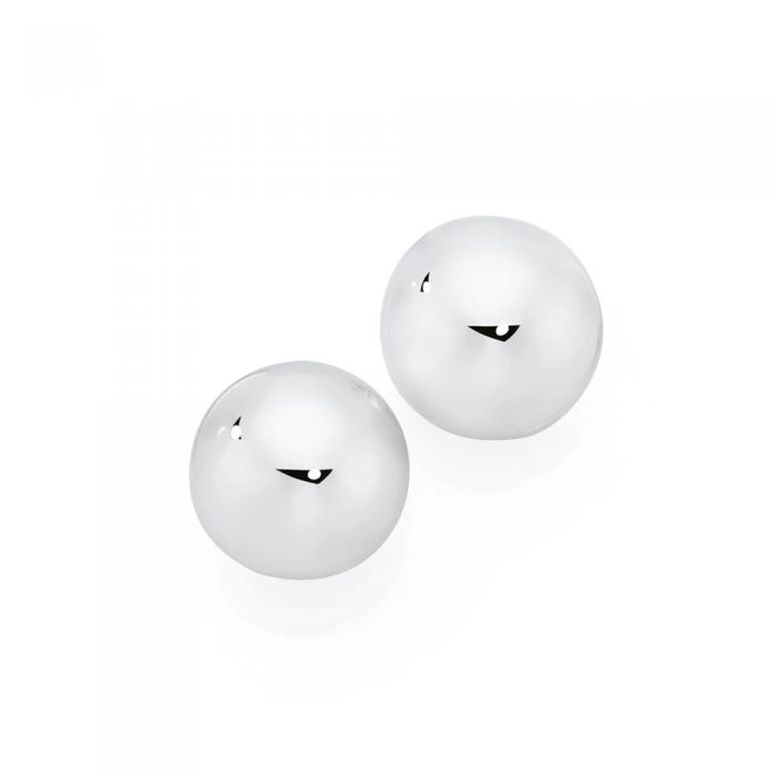 Sterling Silver 10mm Ball Stud Earrings