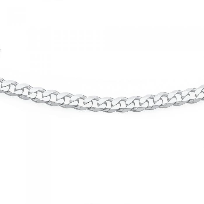 Sterling Silver 45cm Curb Chain