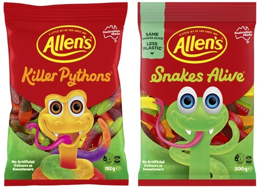 Allen's Lollies 140g-200g