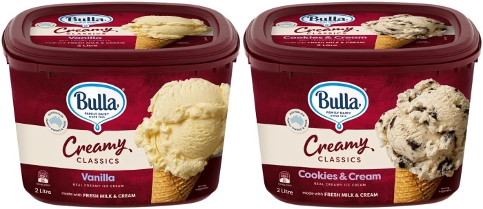 Bulla Creamy Classic 2 Litre