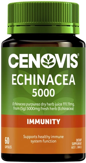 Cenovis Echinacea Capsules 60 Pack