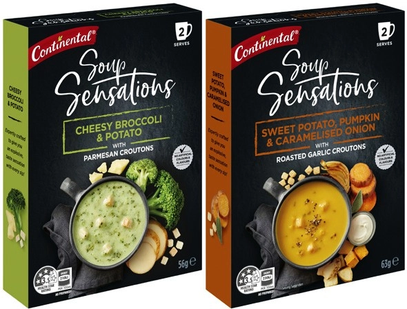 Continental Soup Sensations 2 Serve 40g-70g