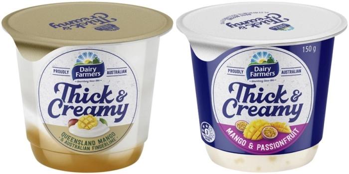 Dairy Farmers Thick & Creamy Yoghurt 140g-150g