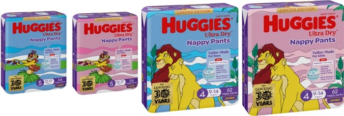 Huggies Ultra Dry Jumbo Nappy Pants 48 Pack-62 Pack