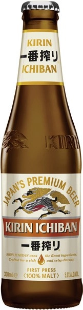 Kirin Ichiban Bottles 24x330mL