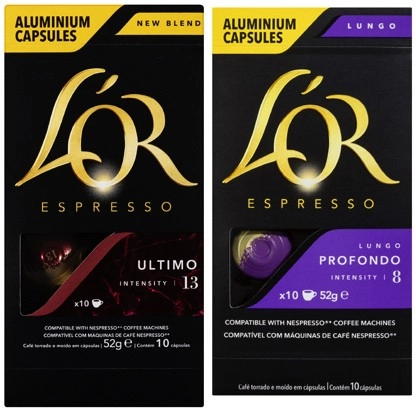 L'or Nespresso Compatible Coffee Capsules 10 Pack