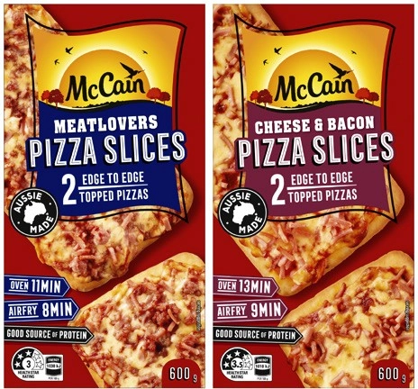 McCain Pizza Slices 2 Pack 600g