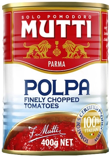 Mutti Polpa Finely Chopped Tomatoes 400g