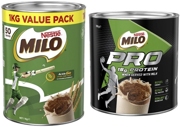 Nestlé Milo 1kg or Milo Pro 700g