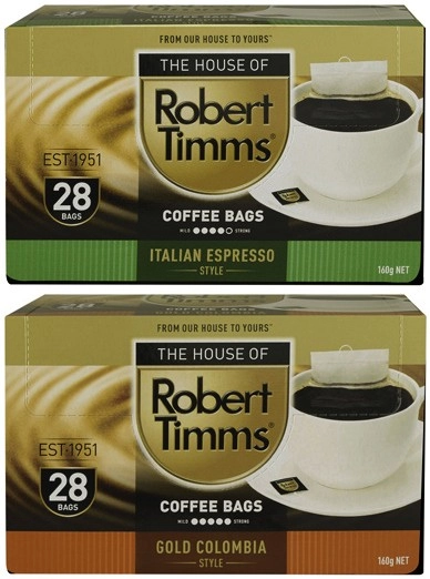 Robert Timms Coffee Bags 24 Pack-28 Pack