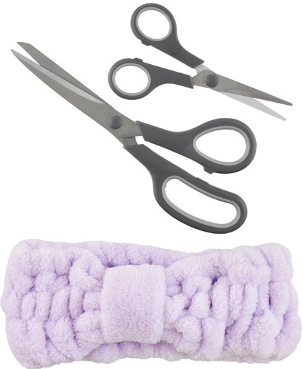 Scissors 2 Pack or Cosmetic Headband