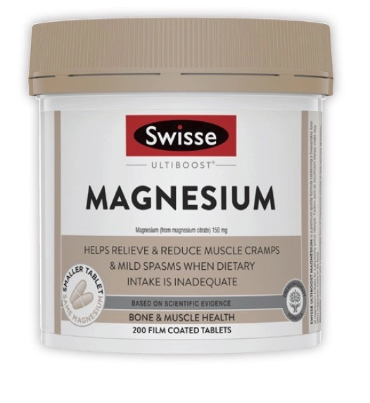 Swisse Ultiboost Magnesium Tablets 200 Pack^