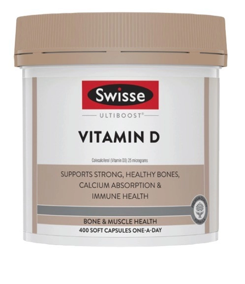 Swisse Ultiboost Vitamin D Capsules 400 Pack^