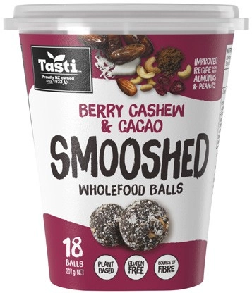 Tasti Smooshed Wholefood Balls 207g