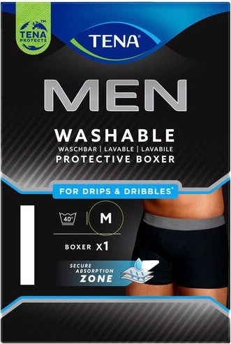 Tena Men Washable Boxers Continence Underwear 1 Pack