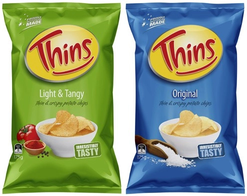 Thins Potato Chips 150g-175g