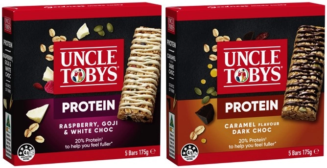 Uncle Tobys Protein Muesli Bar 175g