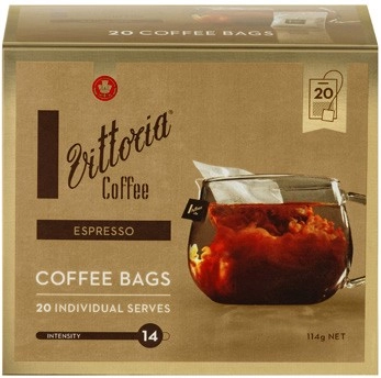 Vittoria Coffee Bags 20 Pack