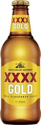 XXXX Gold Bottles 24x375mL