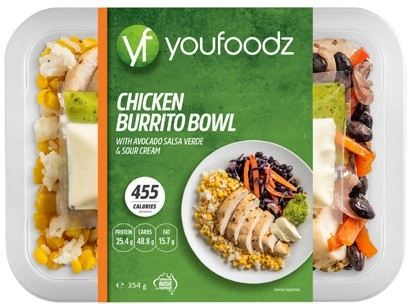 Youfoodz Regular Meals 300g-354g