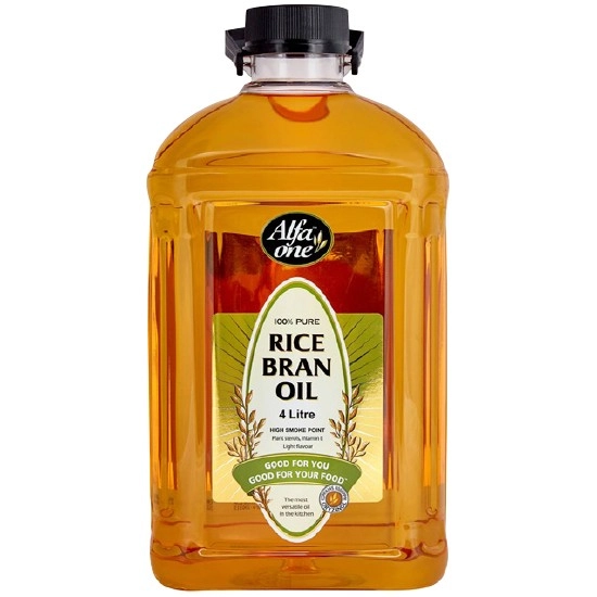 Alfa One Rice Bran Oil 4 Litre