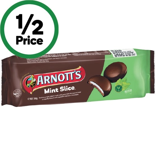 Arnott’s Chocolate Coated, Wagon Wheels Mini or Chocolate Scotch Finger Biscuits 160-250g