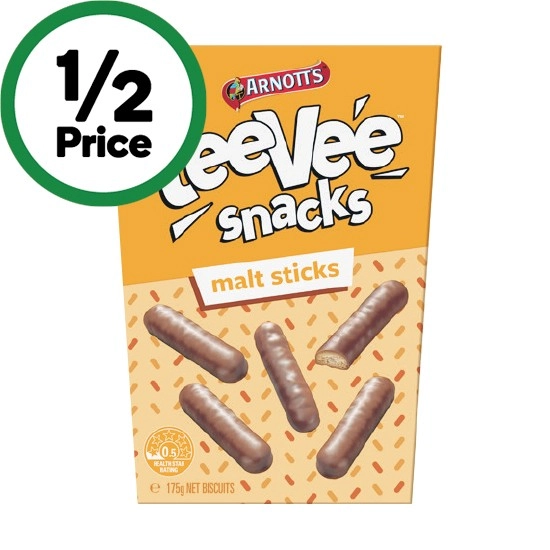 Arnott’s Tee Vee Snacks 175g