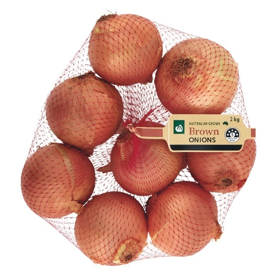 Australian Brown Onions 2 kg Pack